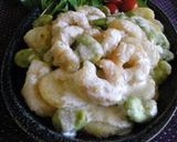 A picture of step 5 of Shrimp and Potatoes with Garlic Lemon Mayonnaise.