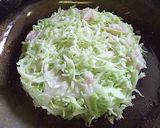 A picture of step 5 of Simple but Addictive Cabbage Okonomiyaki (Savory Pancake).