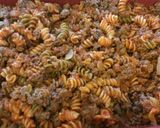 A picture of step 5 of Pizza Casserole.