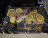 Foto del paso 1 de la receta: Dorada al ajo/limon