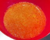 A picture of step 3 of Fizzy Tangerine Crush Jellies.