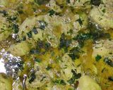 A picture of step 4 of Green Boneless Chicken Karahi 😋or Chicken Hara Masala 😋.