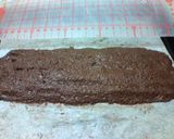 A picture of step 3 of Okara & Bitter Cocoa Orange Biscotti.