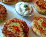 A picture of step 6 of Aloo Matar Cutlets with Curd Mayo Dip.