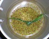 A picture of step 4 of Bubur Kacang Hijau- Malaysian Sweet Green Bean Soup.