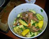 A picture of step 1 of Tagine تاجین (tajine).