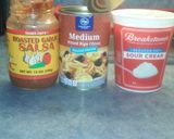 A picture of step 8 of Grandma's Taco Salad.
