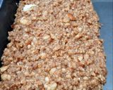 A picture of step 5 of Chocolate kalakand.