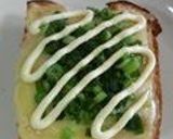 A picture of step 4 of Miso and Green Onion Mayonnaise Toast.