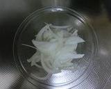 A picture of step 1 of Pork in Ponzu and Mayonnaise.