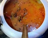 A picture of step 3 of Whole Green Moong And Chana Daal Curry.