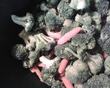 A picture of step 1 of Broccoli and carrots.