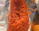 Foto del paso 1 de la receta: Salmón relleno de vegetales a la naranja