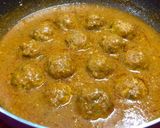 A picture of step 15 of Chicken Kofta Curry.