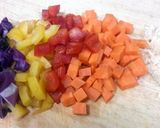 A picture of step 1 of Kanya's Stir Fried Noodles.