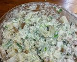 A picture of step 6 of Baked potato salad.