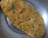 A picture of step 4 of Aloo ka paratha.