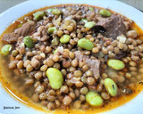 Foto del paso 9 de la receta: Lentejas con costillas y edamame al tomillo