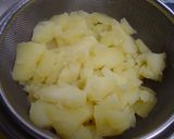 A picture of step 3 of Christmas 2008 Potato Salad Christmas Tree.