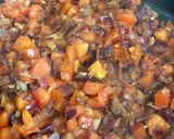 Une image de l'étape 4 de Curry de lentilles à la mangue et courge butternut.