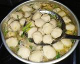Foto langkah ke 7 dari resep Bakso ayam homemade.