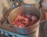 Foto del paso 3 de la receta: Guiso de caldo y fideos con carne🍲