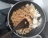 Foto langkah ke 2 dari resep Mie Saus Bolognese Tempe.