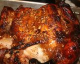 A picture of step 4 of Apricot Mustard Chicken with Roasted Fingering Potatoes!.