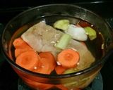 A picture of step 2 of Easy carrot soup.