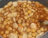 A picture of step 2 of Hawaiian Beans.