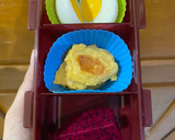 Foto langkah ke 1 dari resep Bekal Daycare PAUD - Bekal TK - Telur, Pancake Mini - Buah.