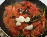 Tomato green chilli chutney tomato chilli pachadi recipe step 3 photo