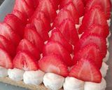 Une image de l'étape 6 de Tarte aux fraises à la crème mascarpone.