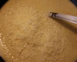 A picture of step 5 of Taisen's chicken fettuccine alfredo.