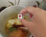 Foto langkah ke 6 dari resep Bubur Tim Hati ayam & wortel MPASI 8+.