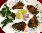 A picture of step 11 of Chettinad Fish Fry.