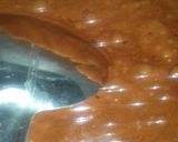 A picture of step 3 of Peanuts chikki.