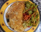 Foto del paso 11 de la receta: Omelette de Espinaca y Queso con Ensalada (Cocina Fácil Parte I)