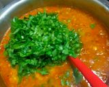 A picture of step 8 of Bafla Baati and Daal with Spinach.