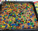Φωτογραφία βήματος 6 της συνταγής M&Ms fudge cookies