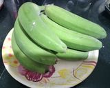 A picture of step 1 of Kela Gatta Masala.
