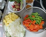 Foto langkah ke 1 dari resep Sayur lodeh bumbu ebi.