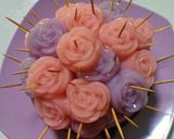 Foto langkah ke 4 dari resep Buket Puding Bunga.