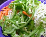 A picture of step 2 of Roti Noodles.