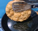 A picture of step 8 of Taco bell special Beans Chalupa.