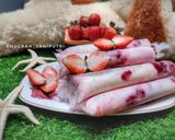 Foto langkah ke 7 dari resep Es lilin strawberry lembut.