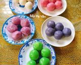 Hình bước làm 6 của món Chè trôi nước ngũ sắc