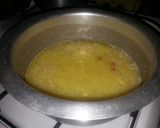 A picture of step 3 of Coconut rice# my unique rice recipe contest#.