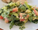 A picture of step 2 of Greek Salad.