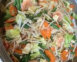 A picture of step 3 of Ginisang Togue.
